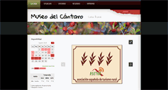 Desktop Screenshot of museodelcantaro.com